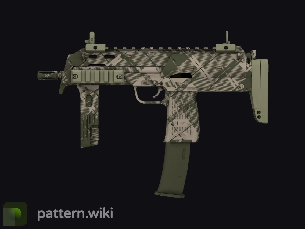 MP7 Olive Plaid seed 303