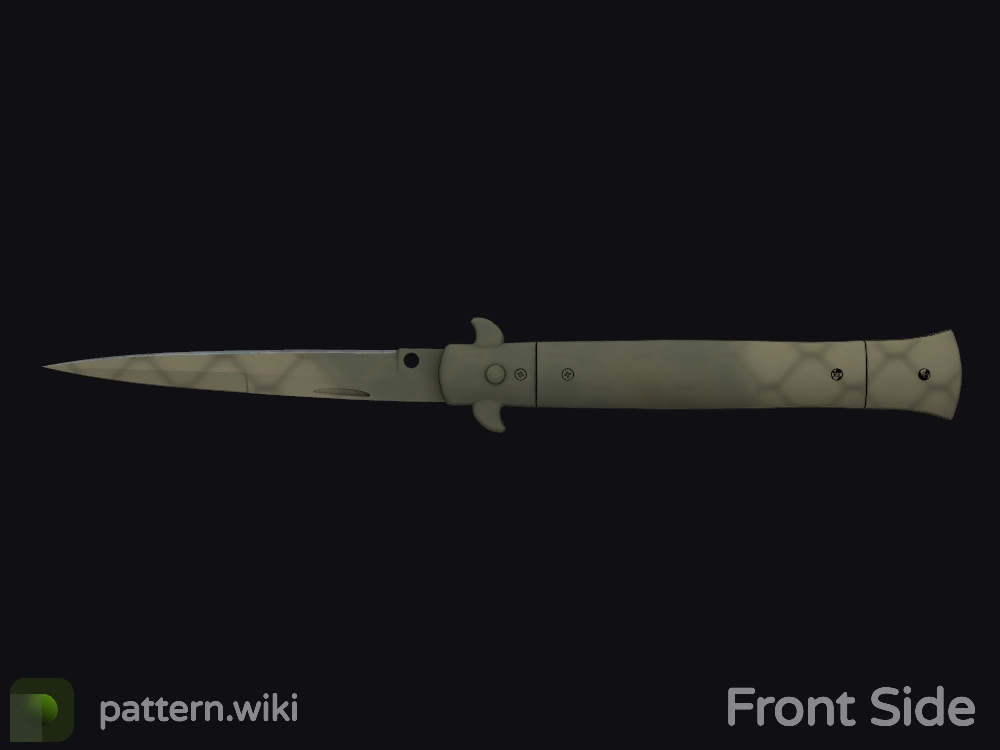 Stiletto Knife Safari Mesh seed 556