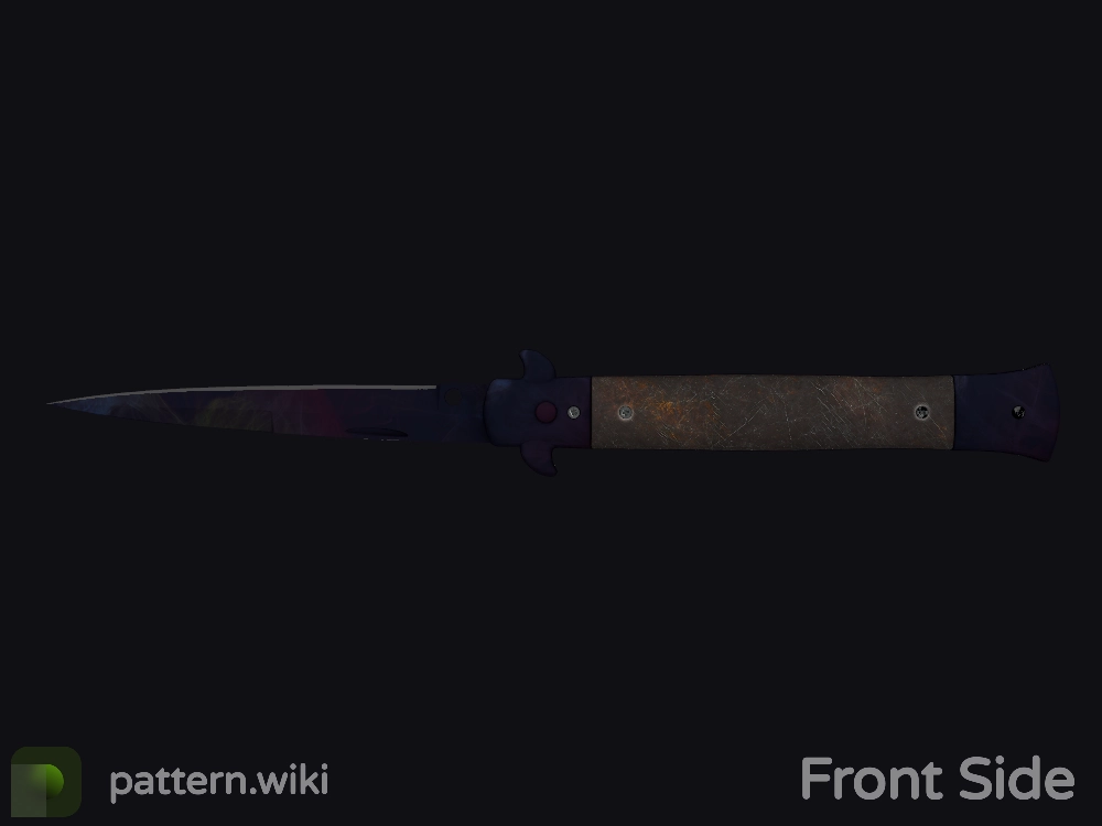 Stiletto Knife Doppler seed 823