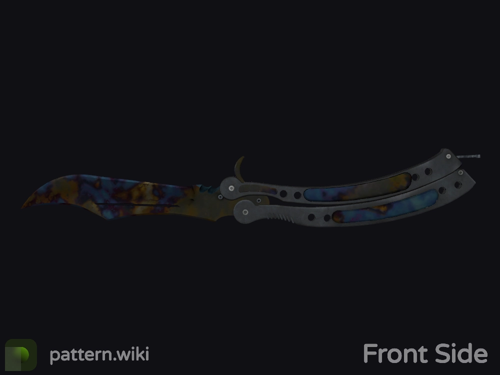 Butterfly Knife Case Hardened seed 40