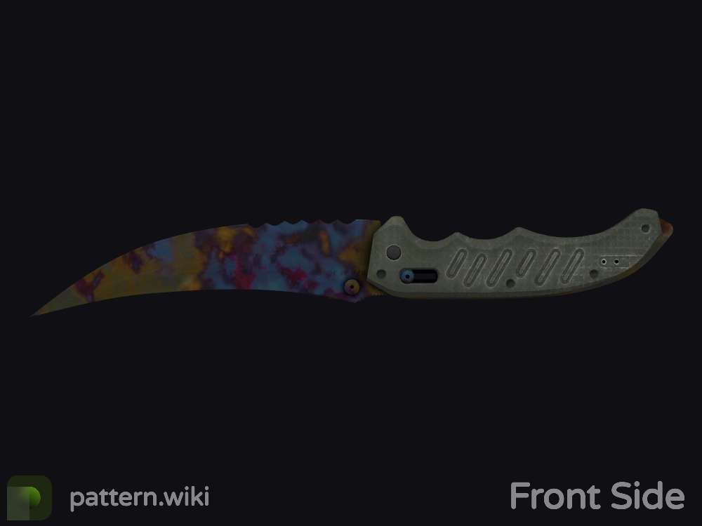 Flip Knife Case Hardened seed 415