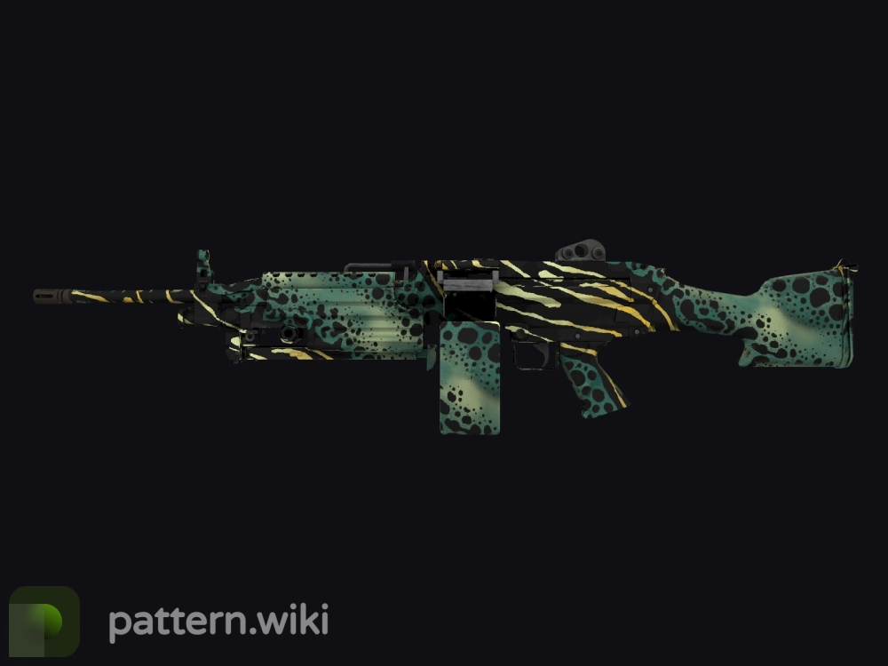 M249 Emerald Poison Dart seed 298