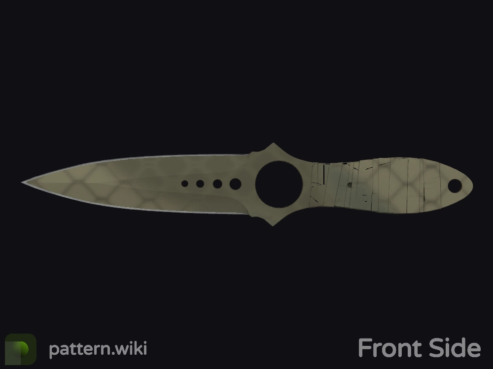 Skeleton Knife Safari Mesh seed 755