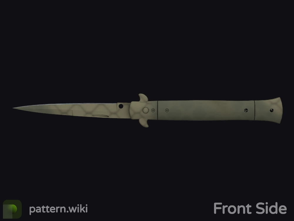 Stiletto Knife Safari Mesh seed 787