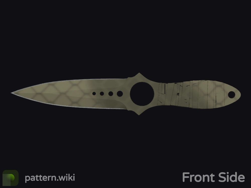 Skeleton Knife Safari Mesh seed 12