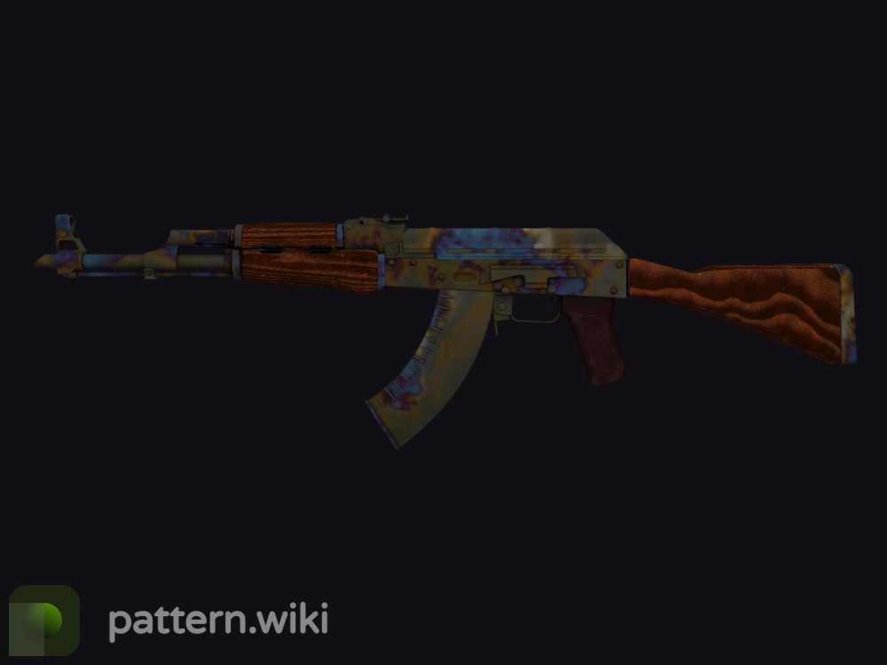 AK-47 Case Hardened seed 484