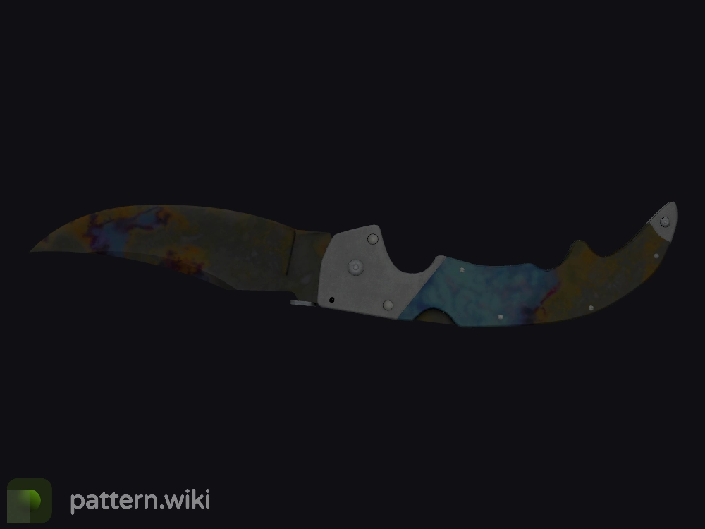 Falchion Knife Case Hardened seed 363