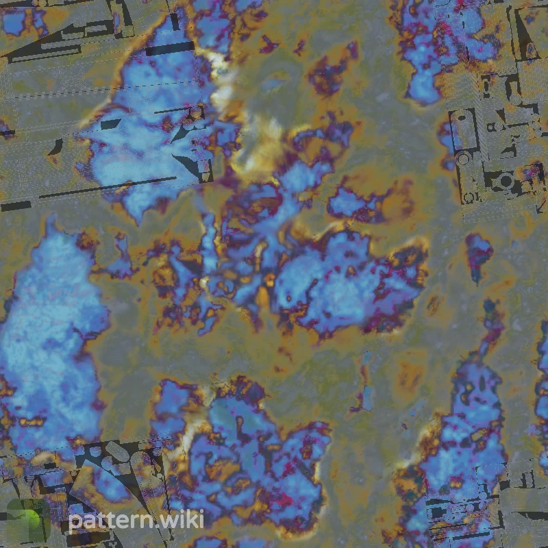 AK-47 Case Hardened seed 92 pattern template