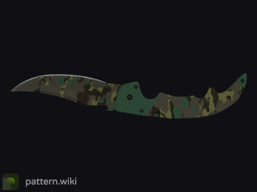 Falchion Knife Boreal Forest seed 242