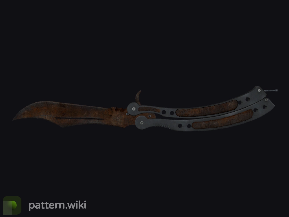 Butterfly Knife Rust Coat seed 992