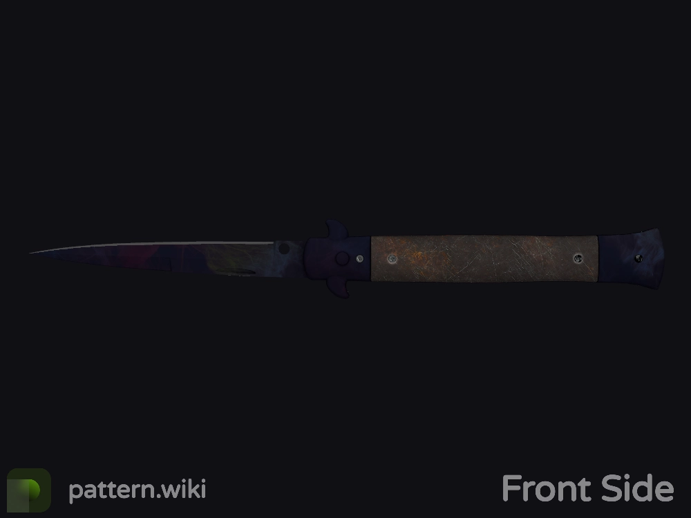 Stiletto Knife Doppler seed 638