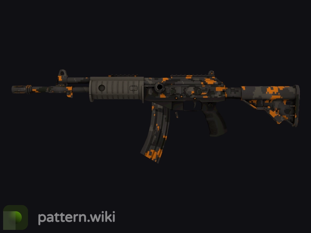 Galil AR Orange DDPAT seed 235