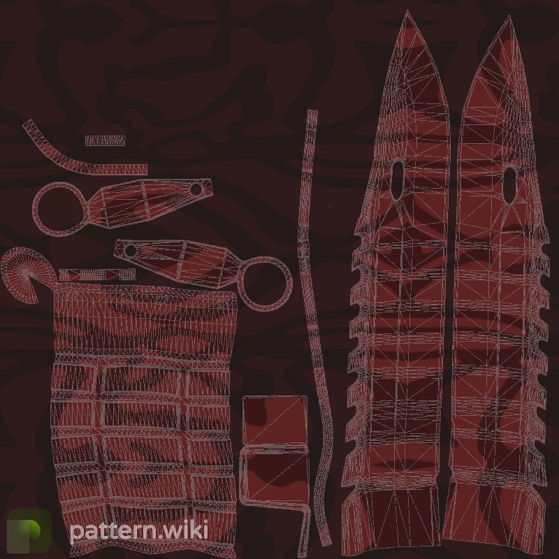 M9 Bayonet Slaughter seed 772 pattern template