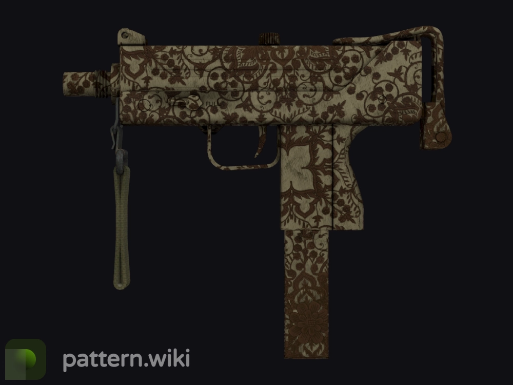 MAC-10 Sienna Damask seed 741