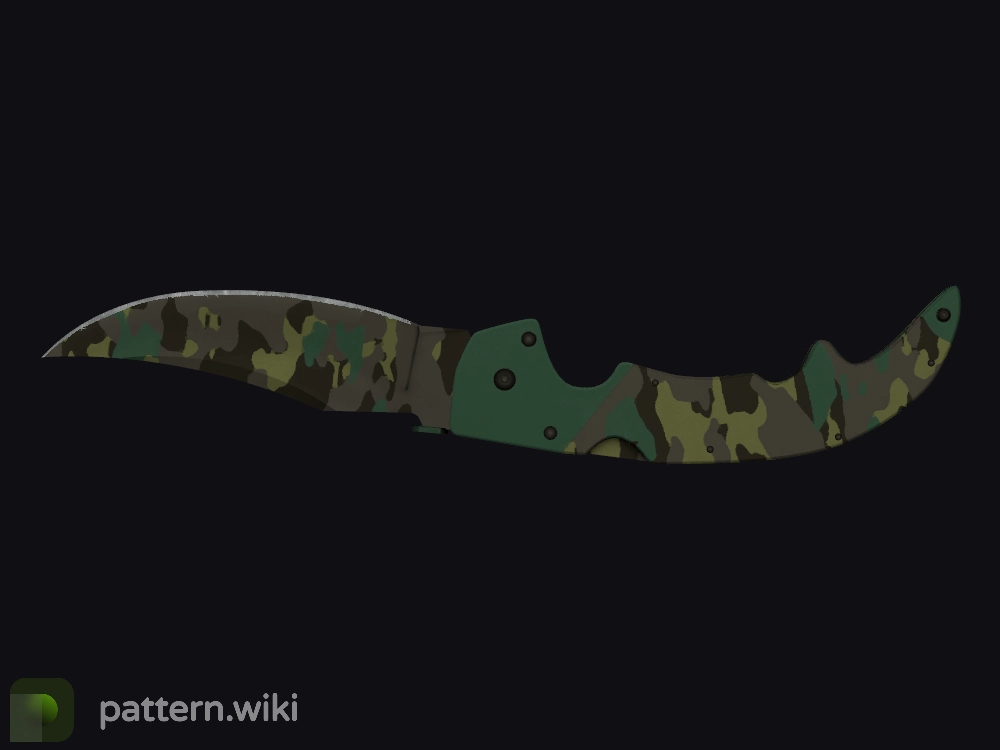 Falchion Knife Boreal Forest seed 852