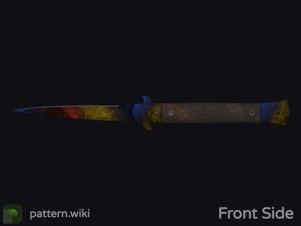 Stiletto Knife Marble Fade seed 6