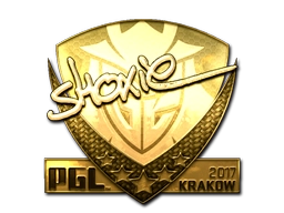 Sticker shox (Gold) | Krakow 2017 preview