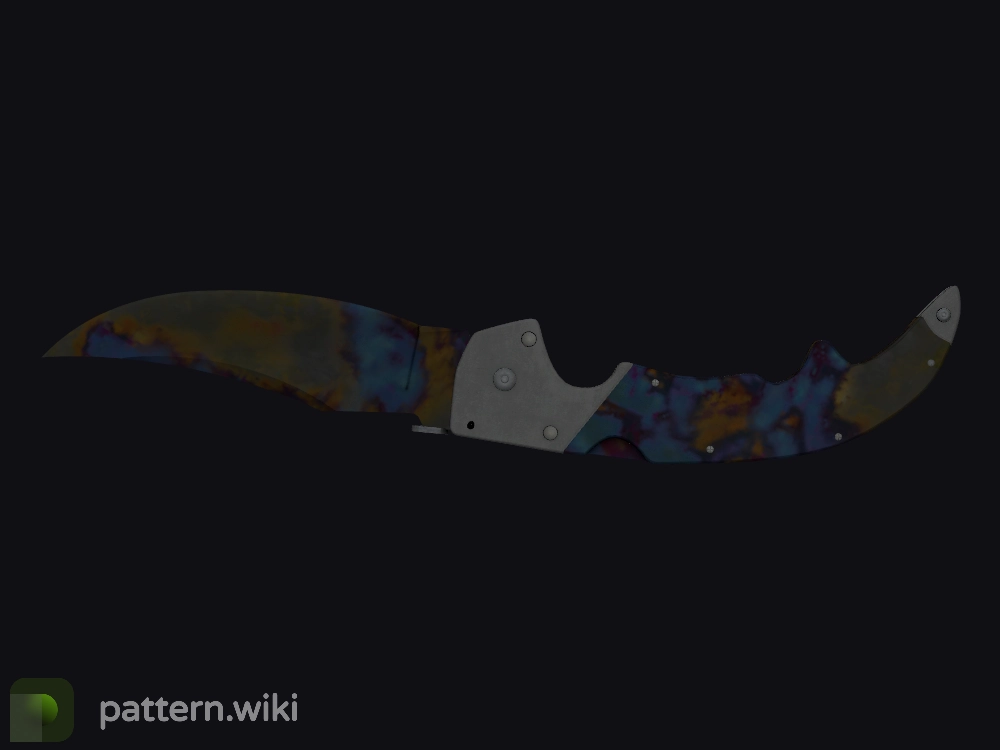 Falchion Knife Case Hardened seed 141