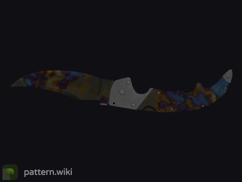 Falchion Knife Case Hardened seed 367