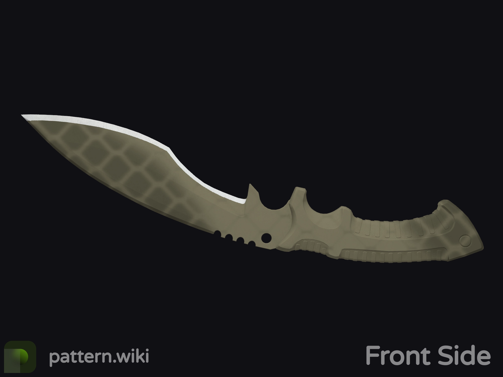 Kukri Knife Safari Mesh seed 952