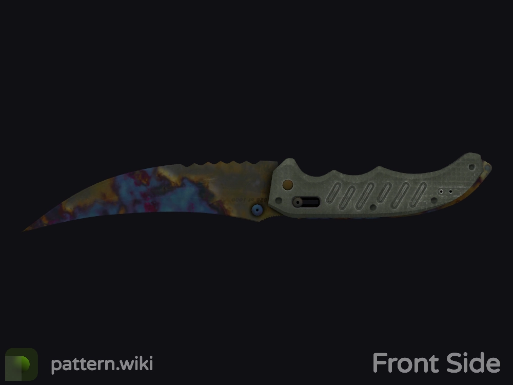 Flip Knife Case Hardened seed 154