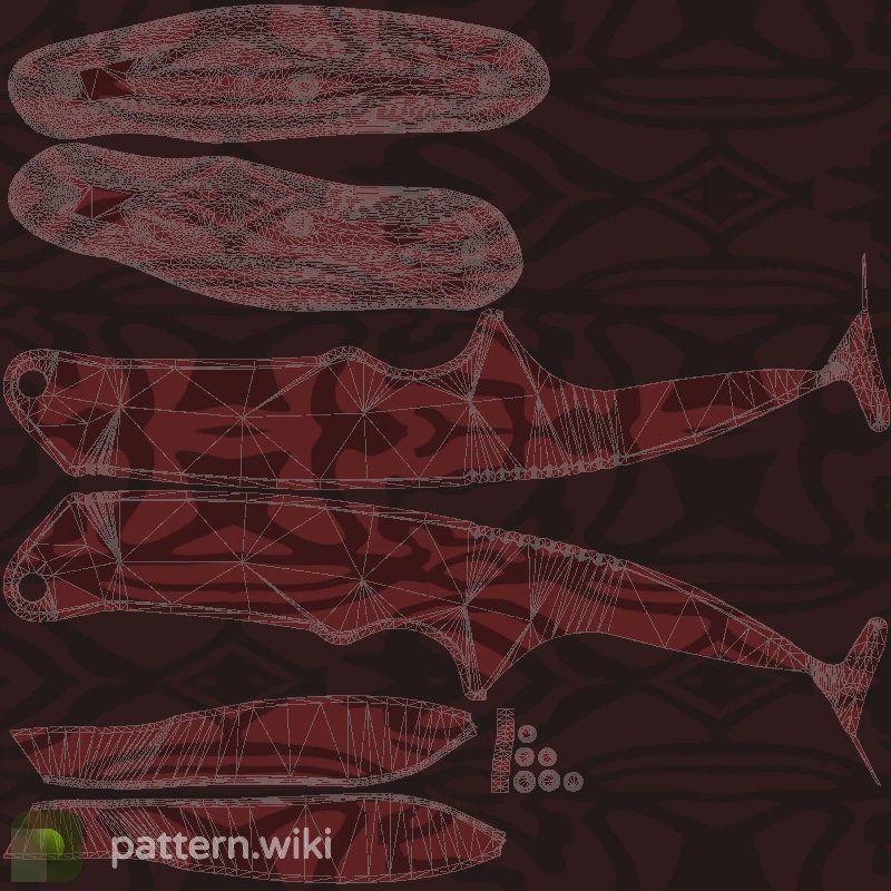 Gut Knife Slaughter seed 214 pattern template