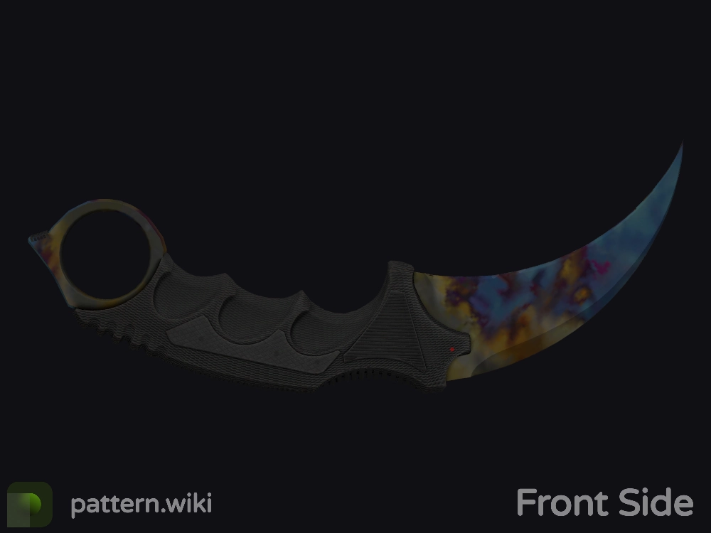 Karambit Case Hardened seed 862