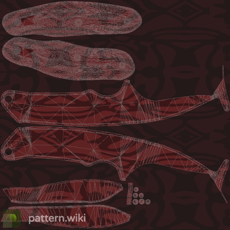 Gut Knife Slaughter seed 152 pattern template