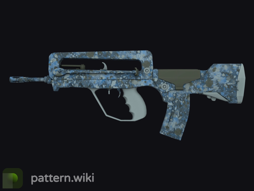 FAMAS Cyanospatter seed 925