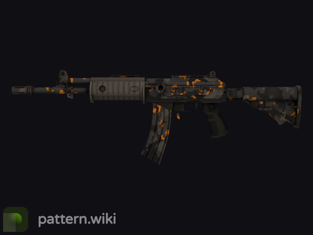 Galil AR Orange DDPAT seed 386