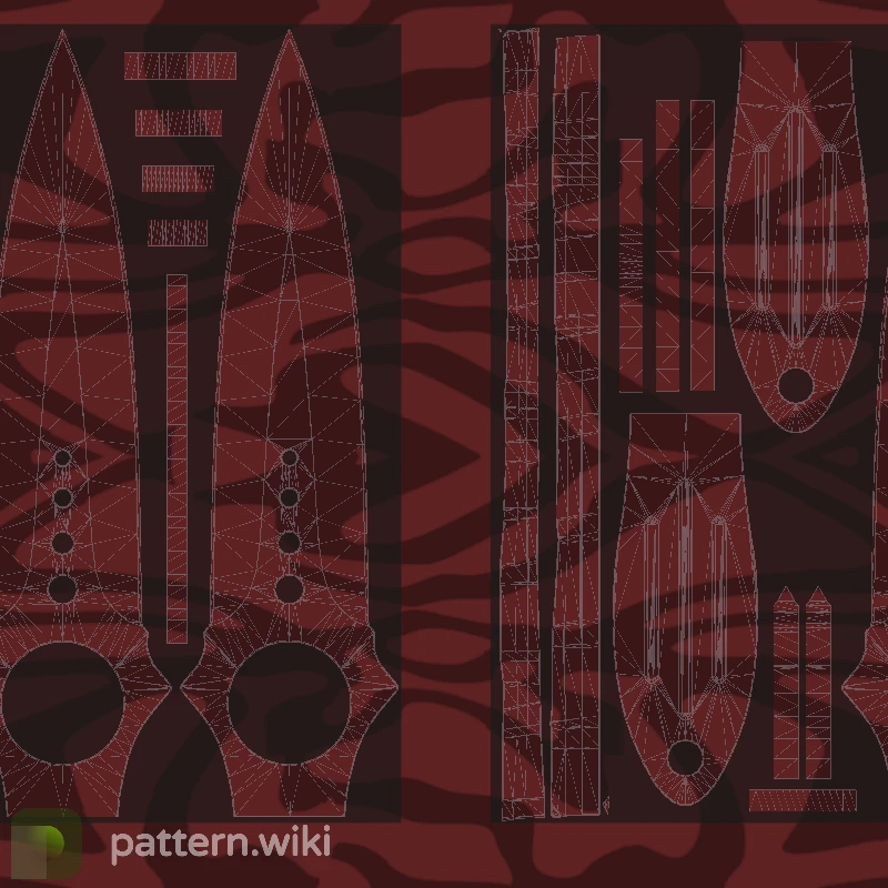 Skeleton Knife Slaughter seed 433 pattern template