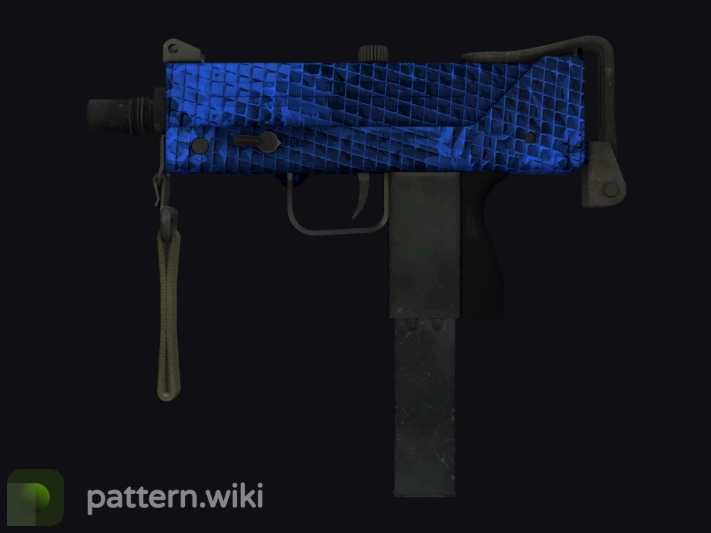 MAC-10 Lapis Gator seed 255