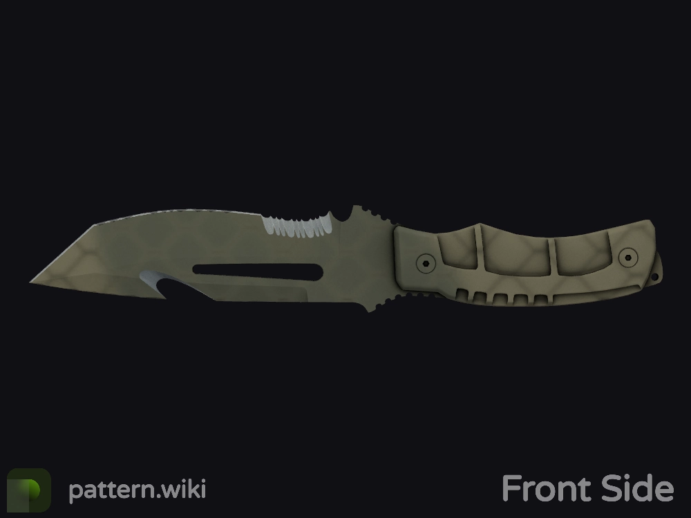 Survival Knife Safari Mesh seed 869