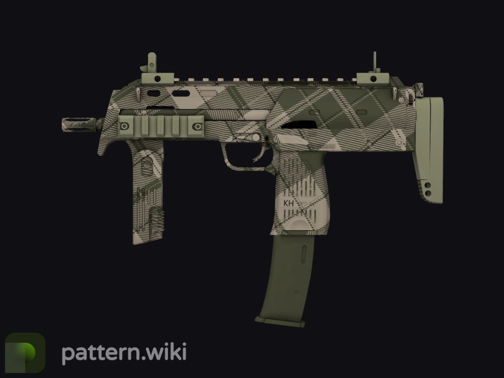 MP7 Olive Plaid seed 938