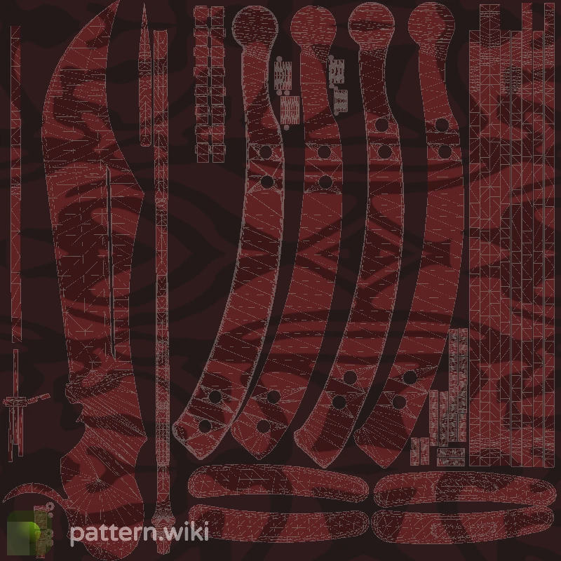 Butterfly Knife Slaughter seed 526 pattern template