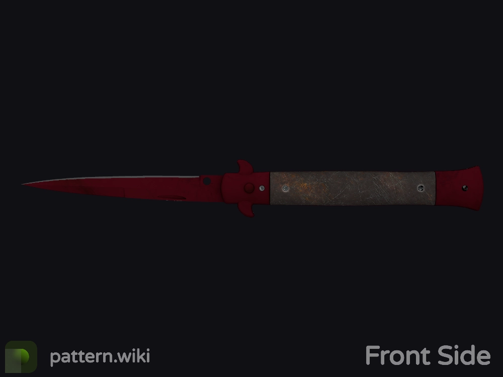 Stiletto Knife Doppler seed 257