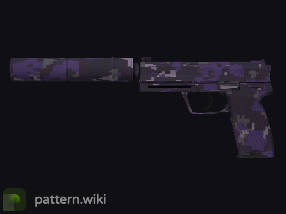 USP-S Purple DDPAT seed 87