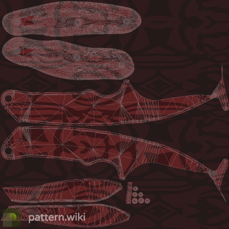 Gut Knife Slaughter seed 630 pattern template