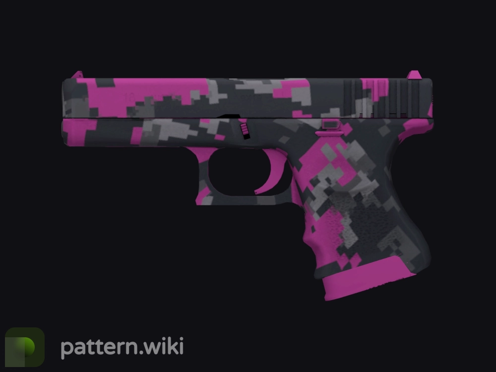 Glock-18 Pink DDPAT seed 257