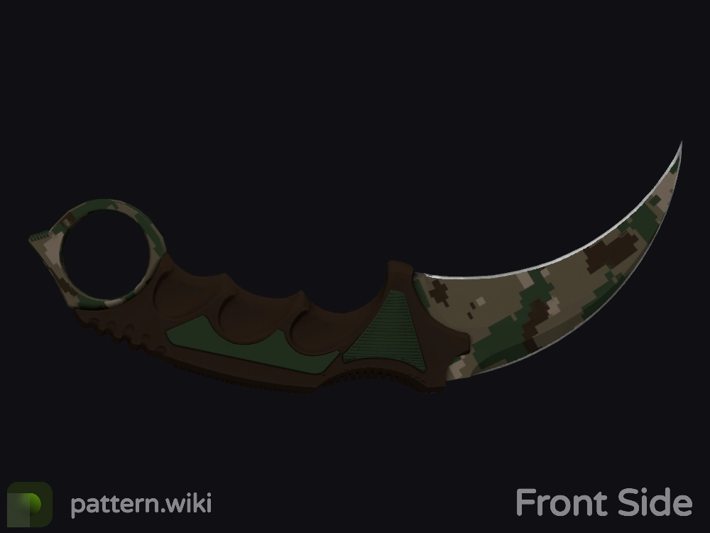 Karambit Forest DDPAT seed 659