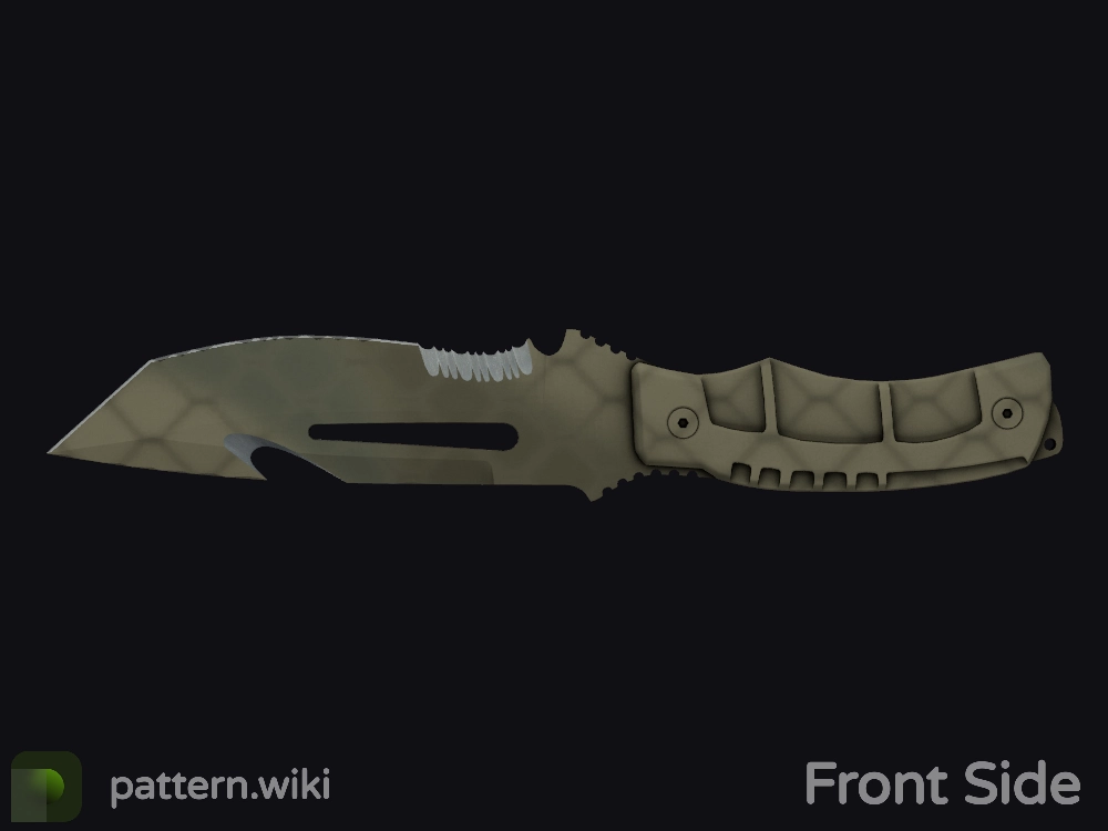 Survival Knife Safari Mesh seed 824