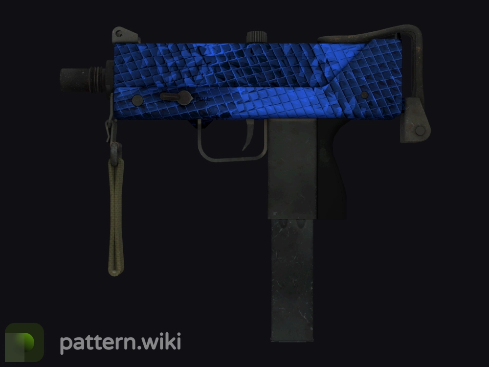 MAC-10 Lapis Gator seed 620