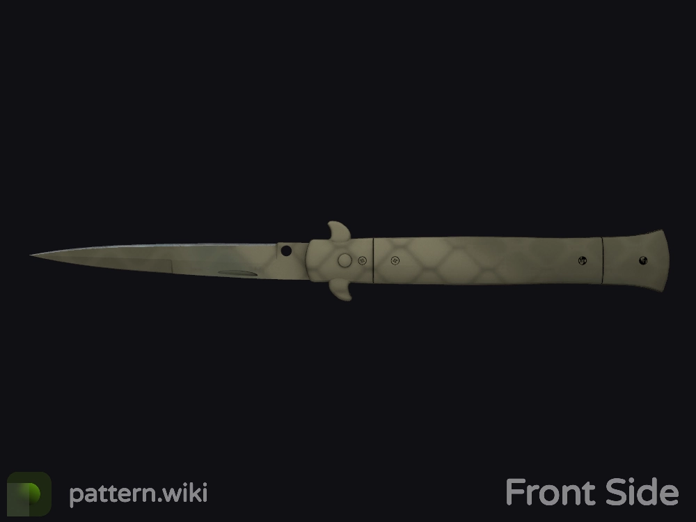 Stiletto Knife Safari Mesh seed 748