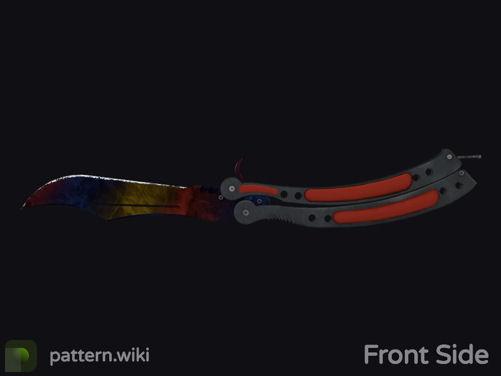 Butterfly Knife Marble Fade seed 242
