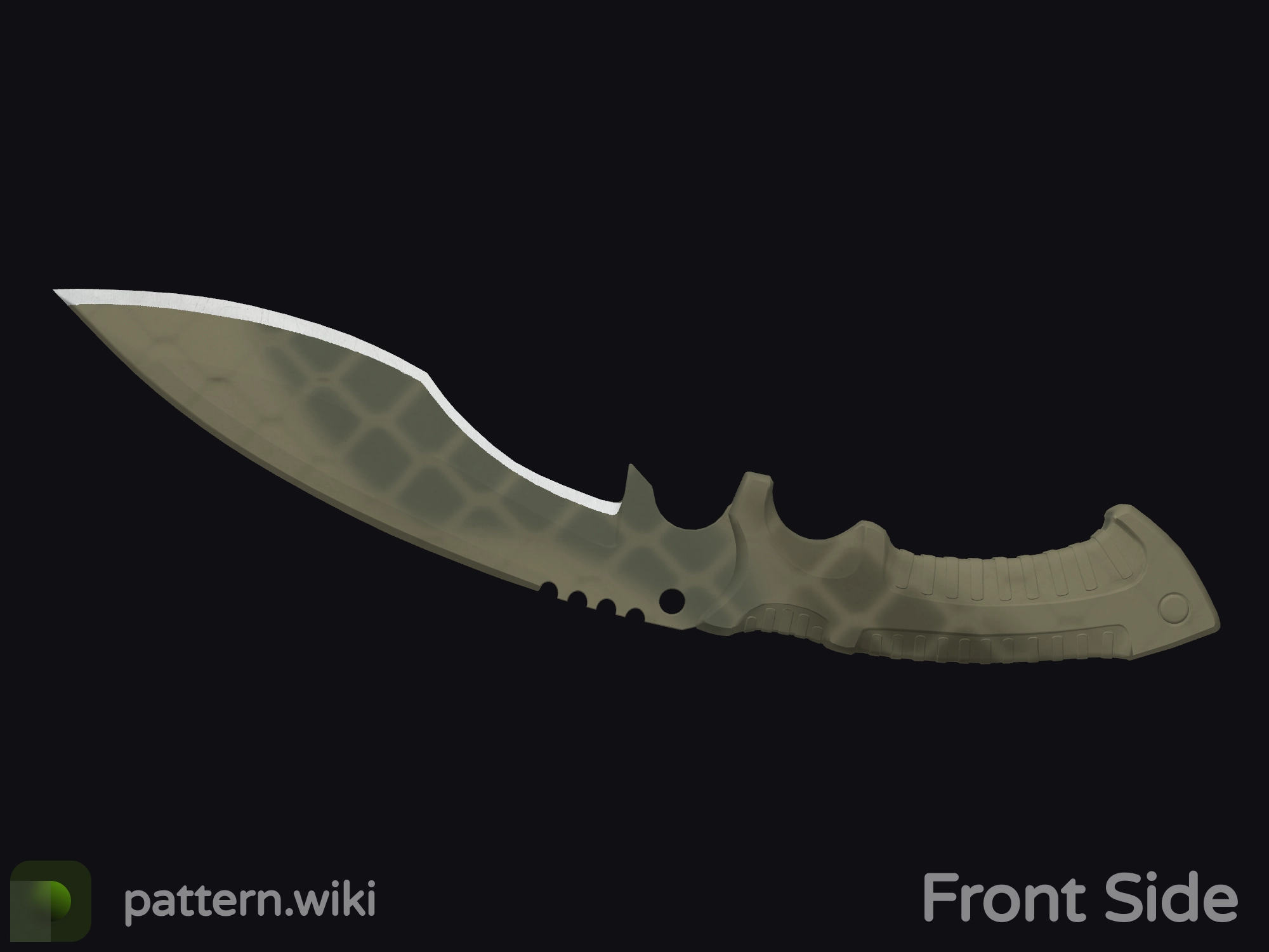 Kukri Knife Safari Mesh seed 875