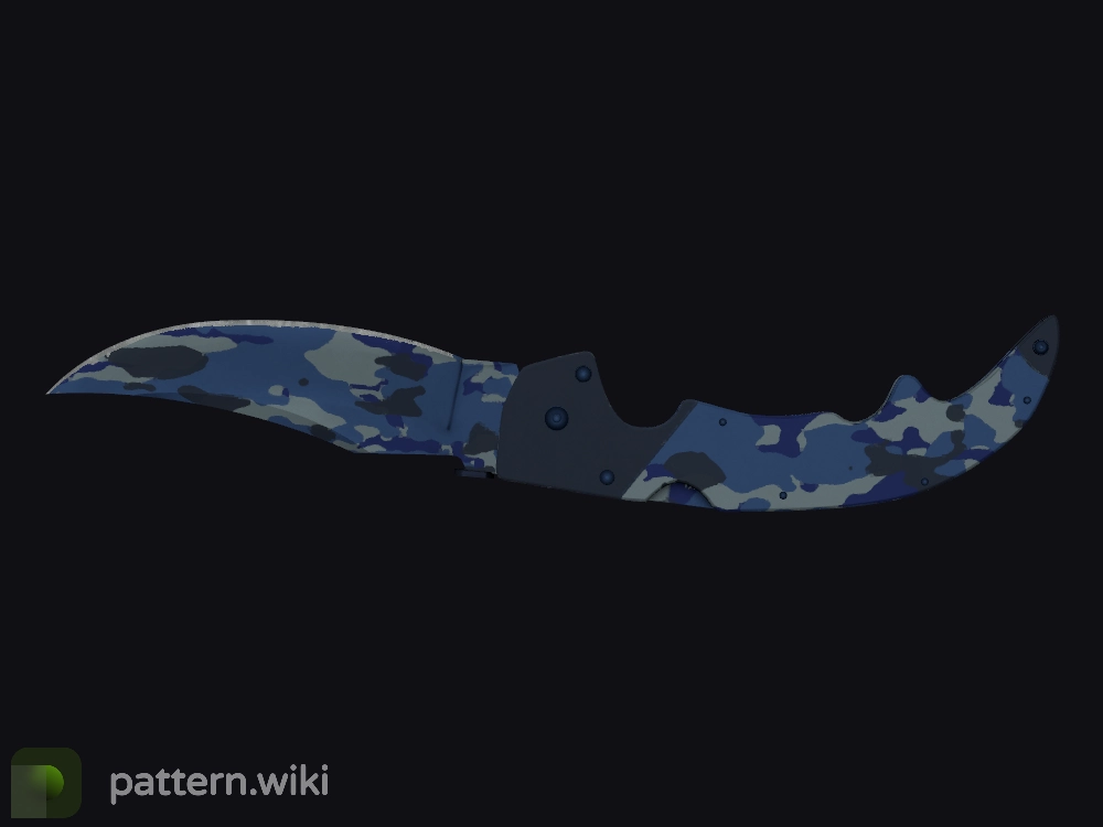 Falchion Knife Bright Water seed 155