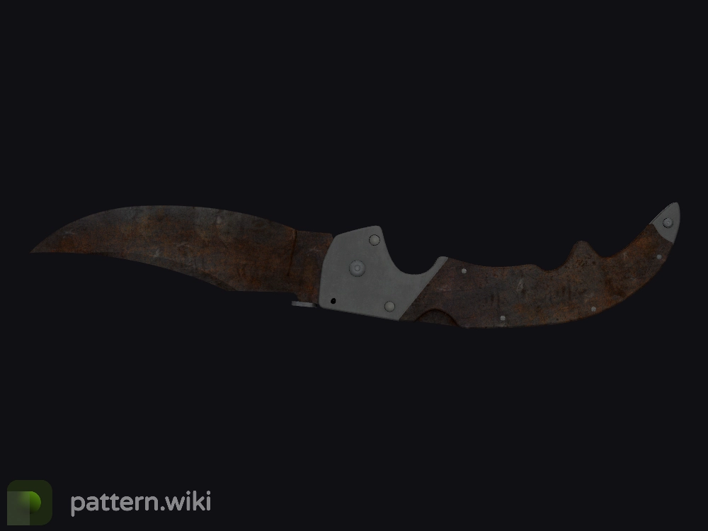 Falchion Knife Rust Coat seed 505