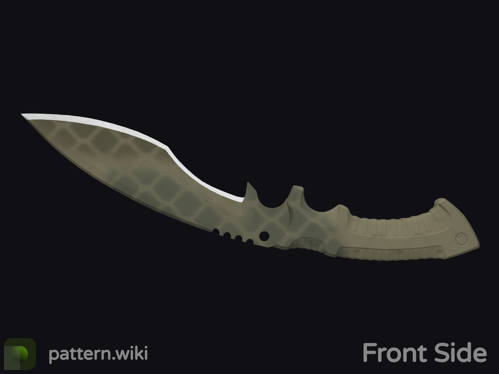 Kukri Knife Safari Mesh seed 779