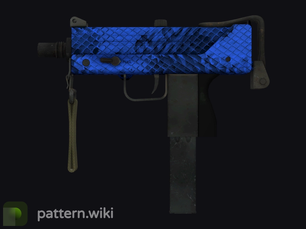 MAC-10 Lapis Gator seed 601