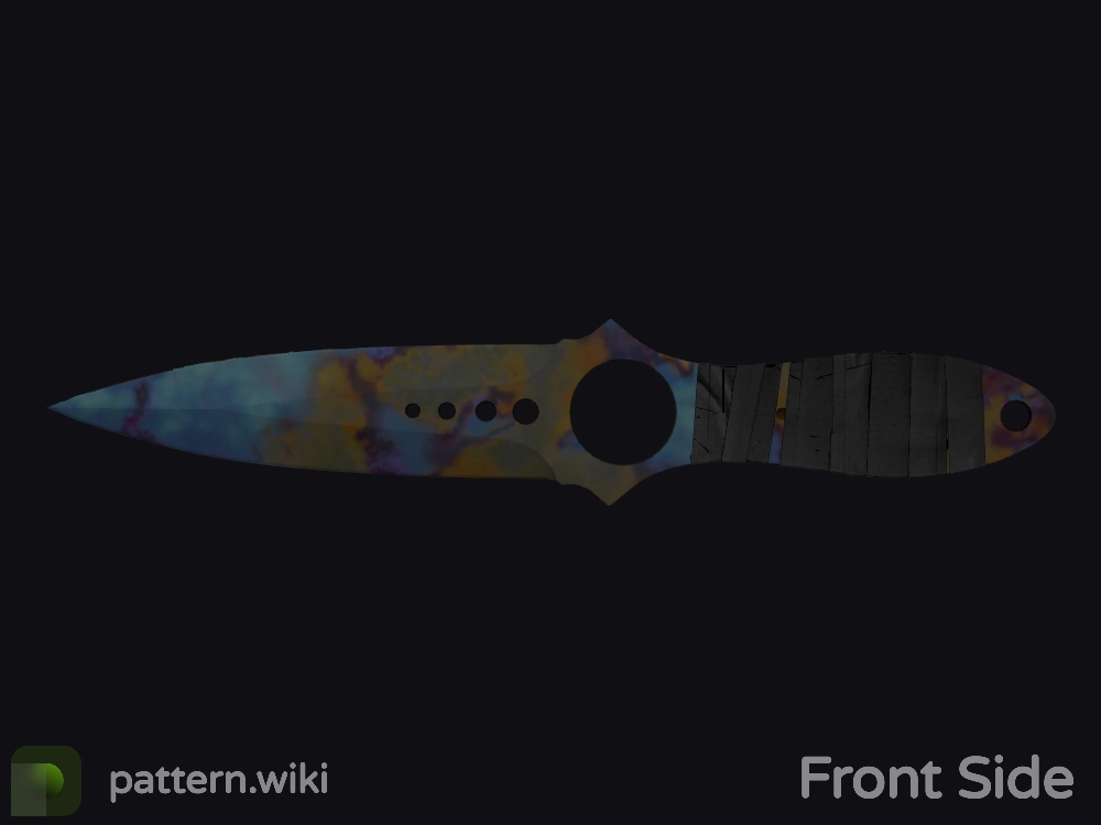 Skeleton Knife Case Hardened seed 523